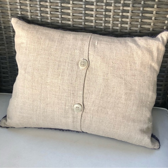 West Elm Boucle Purple Pillow Cover - Picture 2 of 5